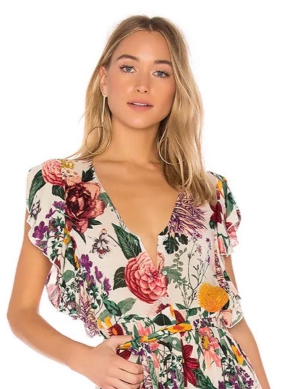 Free People Dana Floral Maxi Dress - Picture 10 of 11
